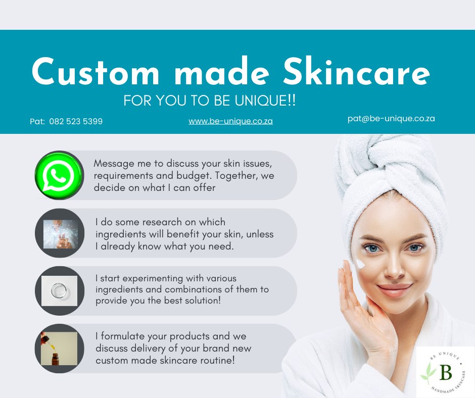 custom made skincare